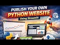 How I Host Python Apps Online for Free Step-by-Step