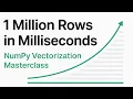NumPy Vectorization Explained with a Real World Scenario