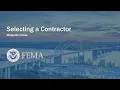 Selecting a Contractor