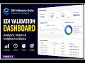 EDI Validation Dashboard Demo Analytics Validation History Error Tracking