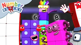  numberblocks sevens summer party learn to count