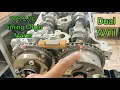 2TR Dual VVTI 2 7L Engine Timing Chain Marks Of Toyota Hilux