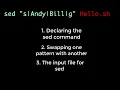 Unix for Neuroimagers The Sed Command