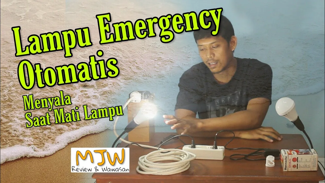 Lampu emergency Philips tidak menyala servis kerusakan mati total