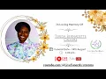 The Funeral Of The Late Teresa Bernadette Cadore of Marigot St John