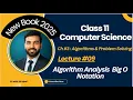 Algorithm Analysis Time Space Complexity Big O Notation 1st Year Computer Science