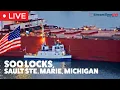 Soo Locks Sault Ste Marie Michigan USA Streamtime LIVE