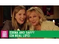 Edina and Saffy IRL feat Jennifer Saunders and Beattie Edmondson