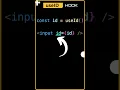 useId Hook - React interview questions