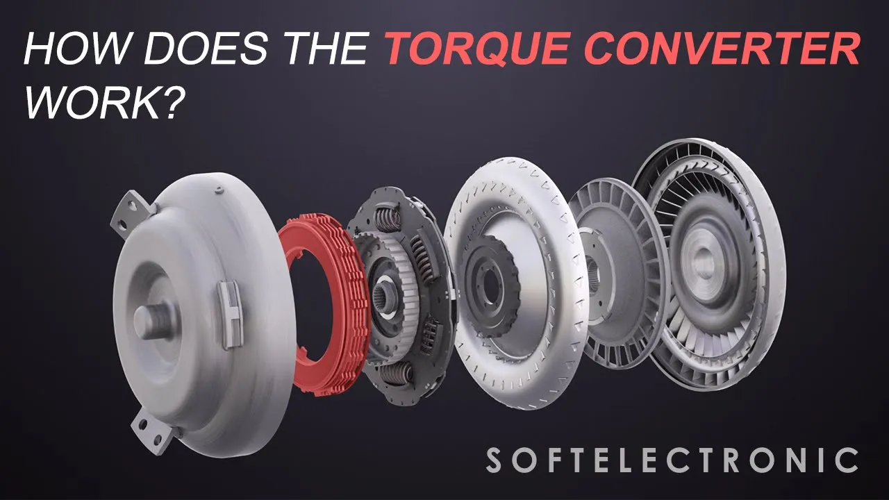 How does the Torque Converter in the automatic transmission work? - video by Softelectronic