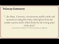 May 27 Virtual Tour Part 3 Tulocay Cemetery