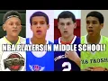 NBA PLAYERS IN MIDDLE SCHOOL Jayson Tatum Banchero and MORE