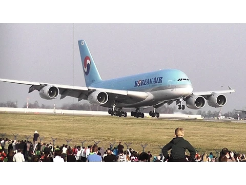 Download MP3 Airbus A380 KOREAN AIR first landing