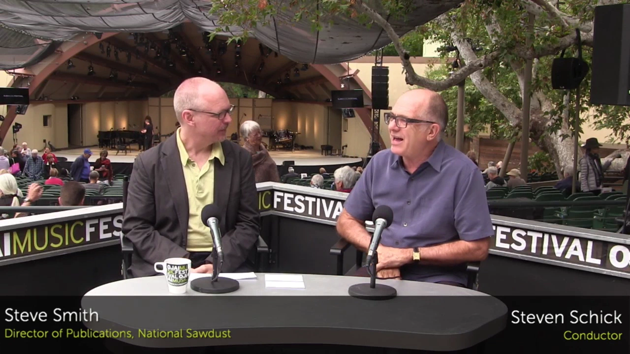 Ojai Music Festival 2017: Steve Smith interviews Steven Schick