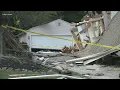 Akron Fire Department investigating home collapse that left 1 person injured