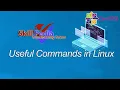Important Commands and Command Line Utilities in Linux Linux tutorial Linux Administration