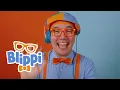 Blippi Races Monster Trucks on Mario Kart! 🏎️ Let's Play Video Games for Kids