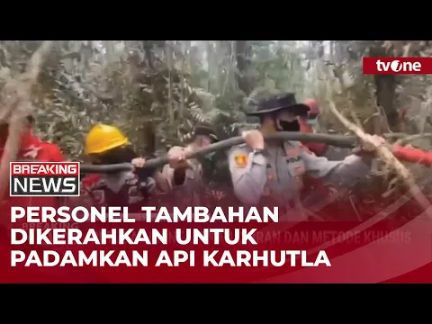 Penanganan Karhutla di Palembang, Petugas Gunakan Cairan dan Metode Khusus