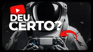 CRIEI UM CANAL DE GAMES NO YOUTUBE E NÃO ACREDITEI NO RESULTADO