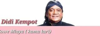 Download Didi Kempot /kowe mlayu/ kamu lari  lirik video dan terjemahan indonesia MP3