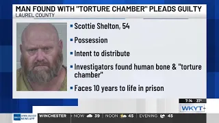 Laurel County man accused of having torture chamber pleads guilty to drug firearm charges
