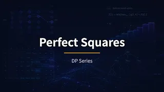 Perfect Squares Dynamic Programming