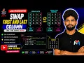 Swap First Last Column Of A Matrix In Java Explained Step-by-Step Master Arrays in Java