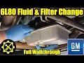 2014 - 2019 Silverado Sierra 6L80 Transmission Fluid Filter Change