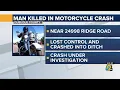 Dunkerton man dead after a motorcycle crash in Dubuque County