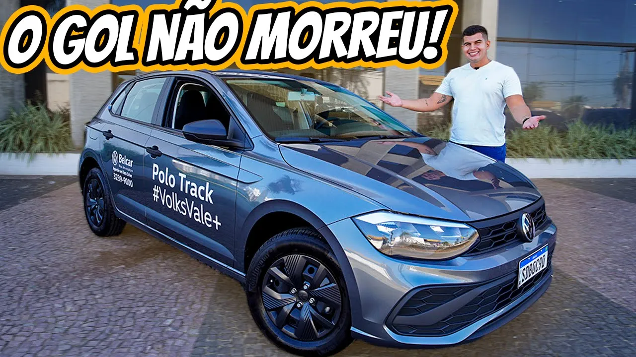 Volkswagen Polo Track 2023 - O carro mais BARATO da Volkswagen no Brasil