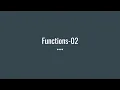 Introduction to Programming Using Python 17 Functions-2