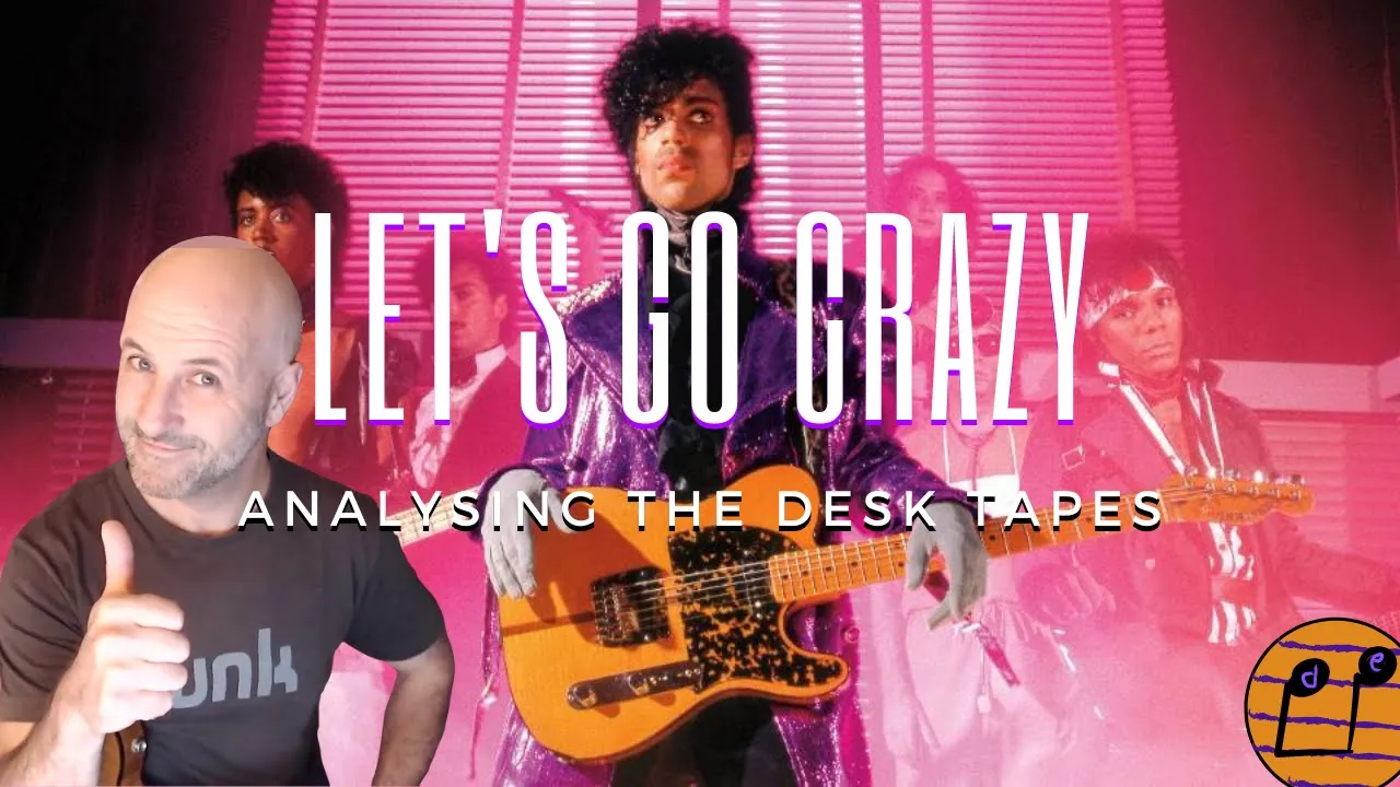 Analysing Prince's Original 24 Track Desk Recording of Let's Go Crazy from the Purple Rain Sessions.