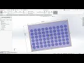 How to use linear sketch pattern in solidworks