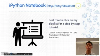 Lesson 4 Basic Python for Data Analytics HR Retention Prediction