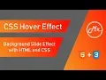 Pure CSS Hover Effects on Button HTML5 and CSS3 2019