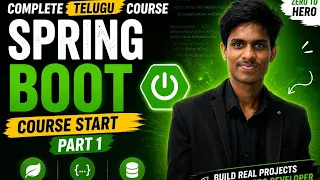 Spring Boot Full Course in Telugu Course Introduction Roadmap Part 1 Zero to Hero