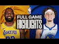 LAKERS at WARRIORS FULL GAME HIGHLIGHTS April 9 2026