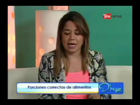 Porciones correctas de alimentos