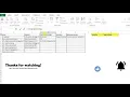 Excel Data Validation Indirect Function