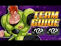 The BEST Teams and Partners for AGL Android 16 Dokkan Battle