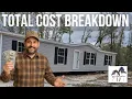 How Much We Spent Setting Up a Mobile Home Step-by-Step Costs
