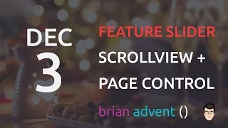 iOS Swift Tutorial Create a Feature Slider with UIScrollView