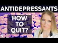 Quitting Antidepressants 3 BEST Strategies To Avoid Antidepressant Wit rawals