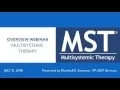Introduction to Multisystemic Therapy Webinar