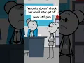 Veronica doesn't check her email after 5 p.m #animation #funnyvideo #gplus #comedy