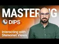 Mastering DIPS - Interacting with Stereonet Views