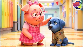 ❤️ PERRITO ABANDONADO va a la ESCUELA por primera vez 🐶 Caricaturas Infantiles