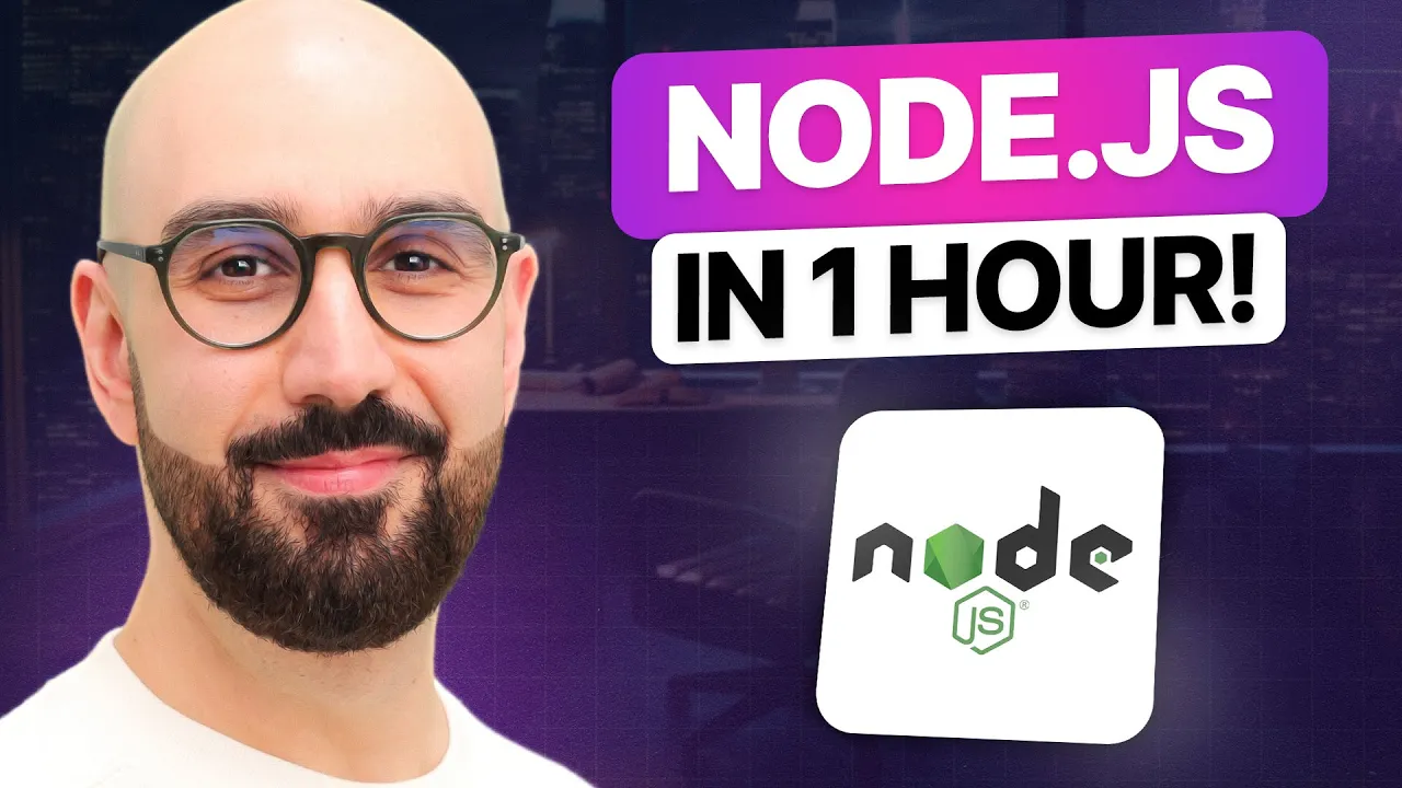 Outline Video Node.js Tutorial for Beginners: Learn Node in 1 Hour