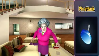 المدرسة الشريرة مرحلة الدبوس الجزل الأول الحلقة الخامسة Scary Teacher 3D Chapter 1 Pin Attack 