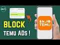 How to Block TEMU Ads Stop TEMU Ads From Popping Up 2026